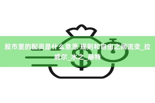 股市里的配资是什么意思 规则和自由之间流变_拉威尔_水之_赫特