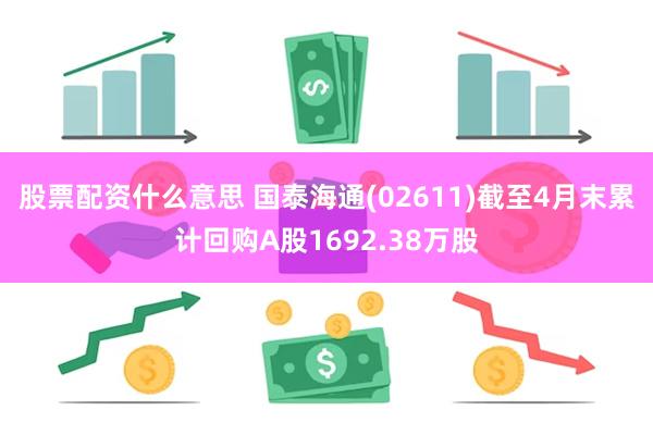 股票配资什么意思 国泰海通(02611)截至4月末累计回购A股1692.38万股